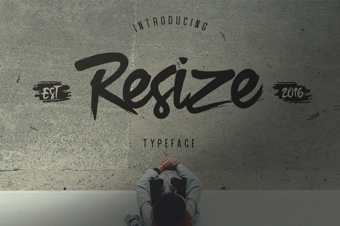 Resize Typeface