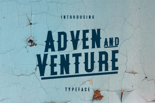 Adven and Venture Typeface