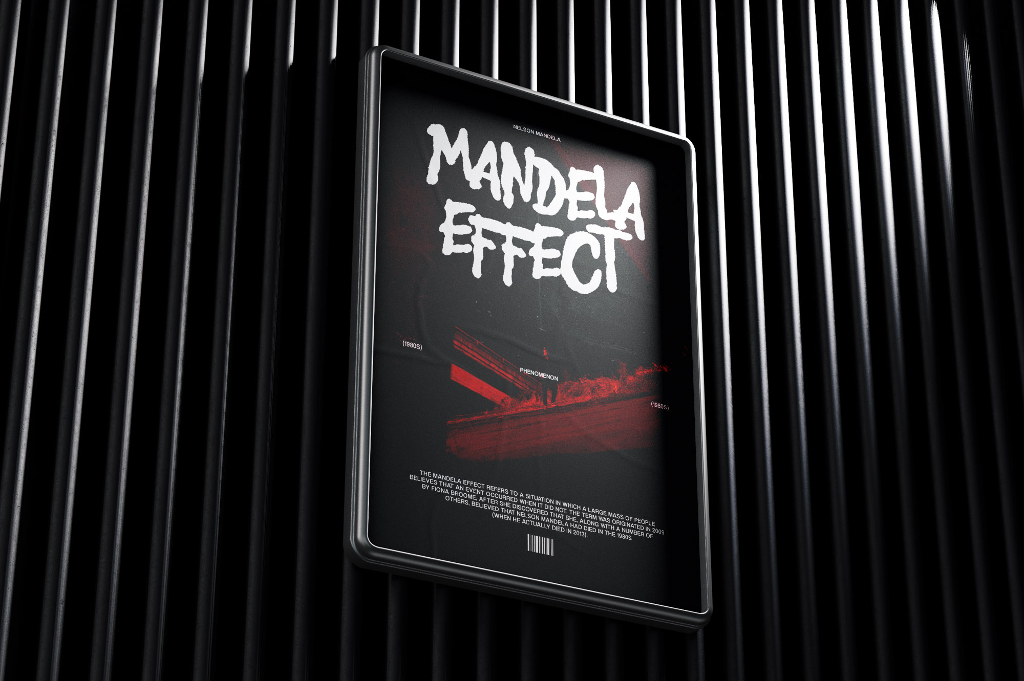 frame poster using Blowing sound font by sizimon