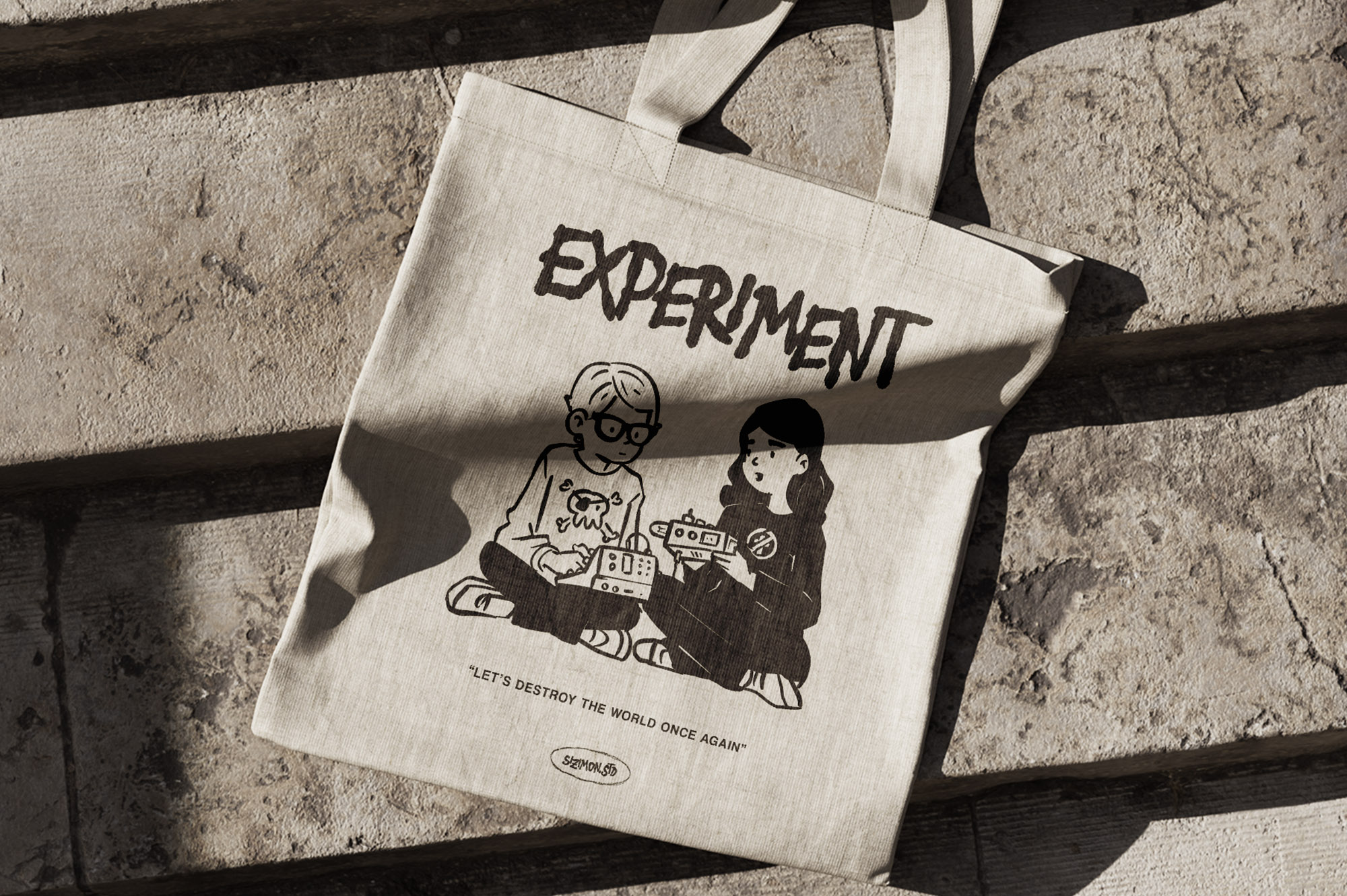tote bag using Blowing sound font by sizimon